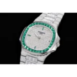 Patek Philippe Nautilus 5711/1300A “Emerald Bezel” Premium Duplicate - Image 2