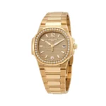 Patek Philippe Nautilus 7010/1R “Golden Dial” Collector’s Copy 1:1 - Image 2