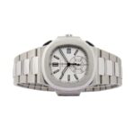Patek Philippe Nautilus Chronograph 5980/1A-019 “White Dial” Precision Clone - Image 5