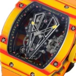 Richard Mille RM 27-03 Tourbillon “Rafael Nadal” Yellow Perfect Duplicate 1:1 - Image 4