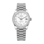 Rolex Datejust 278289RBR White Gold Diamond Bezel Luxury Clone Quality