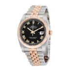 Rolex Datejust 126231-0085 “Black Roman” Precision Clone - Image 2