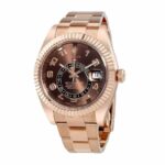 Rolex Sky-Dweller 326935 “Rose Gold Chocolate Dial” Authentic Super Replica - Image 2