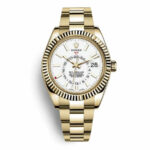 Rolex Sky-Dweller 326938 “Yellow Gold” High-End Replica 1:1