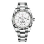 Rolex Sky-Dweller 326934 “White Dial” 1:1 Master Replica